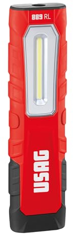 USAG 889 RL LAMPADA TORCIA LUCE LED ISPEZIONE RICARICABILE MAGNETICA MAX 420 LM