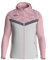 Jako Veste à Capuche Iconic, Gris Doux/Rose foncé/Anthracite Clair, m Homme