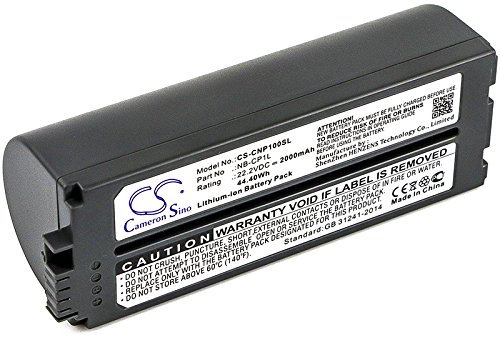 NEU Ersatz Akku Fit Canon Selphy CP- 500, Selphy CP-100, Selphy CP-1000, Selphy CP-1200, Selphy CP-1300, Selphy CP-200, Selphy CP-220, Selphy CP-300(2000mAh / 44.40Wh)
