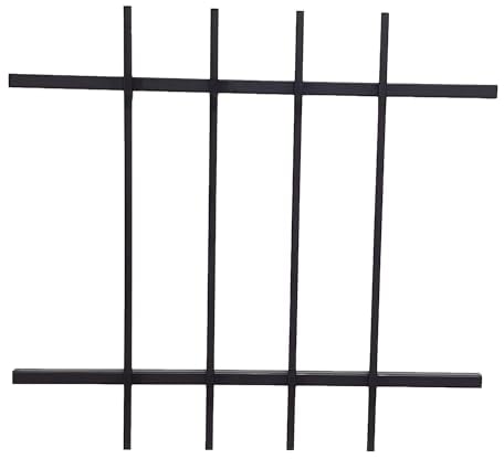 Grille de Défense pour Fenêtre Hauteur 75cm Largeur 60cm (côte tableau)