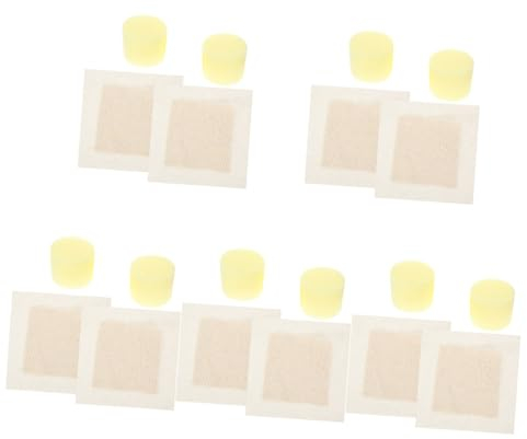 Zerodeko 5sätze Öl-mopp Ersatzstoff Für Praktische Öl-bürste Für Pfannkuchen Und Braten Langlebiges Und Schnelltrocknendes Material Inklusive Zwei Innenteilen Und Zwei Tüchern