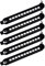 Metal PCI Chassis Slot Covers Brackets 5Pcs Dust Filter Blanking Plate PCI Slot Protective Sheet Ventilation Baffles Dust Filter Blanking Board Cooling Fan Ventilation Deflector For PC Computer Case