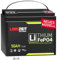 LANGZEIT LiFePO4 50Ah 12V Akku Lithium Batterie Wohnmobil Batterie Solarbatterie Lithium Eisenphosphat Akku Solar Bootsbatterie USV inkl. BMS