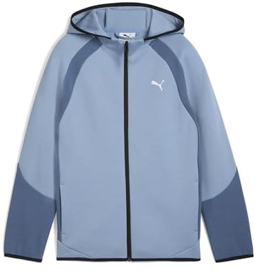 Puma Jungen Evostripe Full-Zip Hoodie Dk B Sweatjacken (1er Pack)