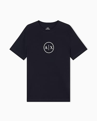 Armani Exchange Herren Circle Logo Tee T-Shirt