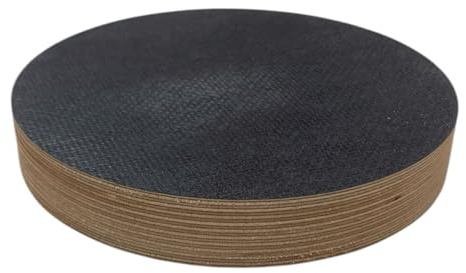 Premium Target, Placeboard RUND für das Hundetraining Hunde & Welpen wasserfest, Durchmesser 30cm, Höhe 6cm bis 100kg Belastung - Hundeplattform für Fitness-Loops und Parcour - von Holzdesign Emsland