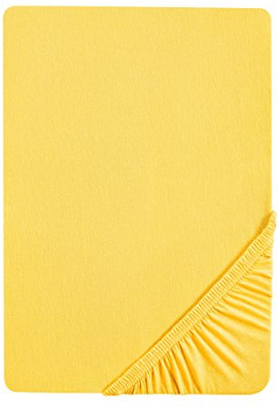 biberna Feinjersey-Spannbetttuch 0077144 mais 1x 140x200 cm - 160x200 cm