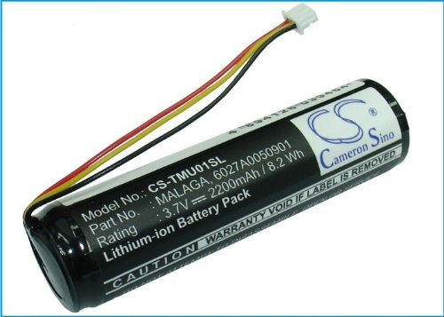 CS Batterie Akku 2200 mAh für TomTom Urban Rider,TomTom MALAGA 6027A0050901
