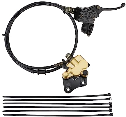 GOOFIT Anteriore Freno a Disco Cilindro Maestro Pinza Freno sostituzione per 50cc 70cc 90cc 110cc 125cc 150cc Fuoristrada Tunnel Bici