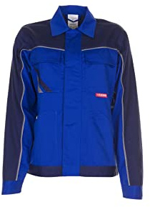 Planam Damen Bundjacke Highline, größe 36, zink, kornblau / marine / mehrfarbig, 2318036, Kornblau/Marine/Zink