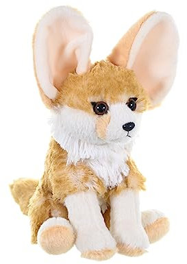 Wild Republic 19379 Plüsch Wüstenfuchs, Cuddlekins Kuscheltier, Plüschtier, 20cm, Fennek Fuchs