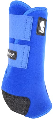 Classic Equine Legacy2 Stützstiefel, Hind (Blau, klein)