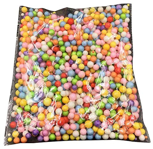Mini-Styroporkugeln, Styropor-Partikel, Slime, Styropor, Bastelbedarf, für Slime, Kunst, DIY, Hochzeits- und Party-Dekoration, mehrfarbig, Large