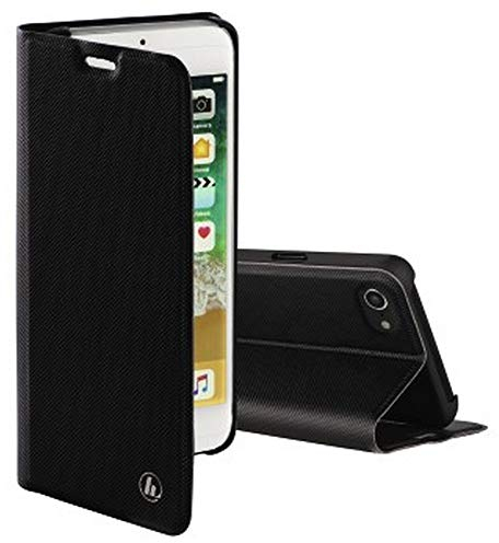 Hama Booklet SlimPro Flip Case Apple iPhone 6, iPhone 6S, iPhone 7, iPhone 8, iPhone SE (2. Generat, 00183194, Schwarz, iPhone SE (2020)/8/7/6