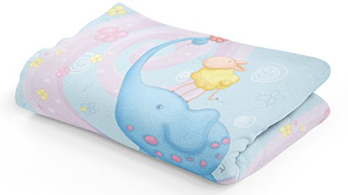 PICANOVA – Baby Blue 150x100cm – Extraweiche Kinder Decke, 525g/qm – Absolute Premiumqualität Aus Hautfreundlichem Plüsch – Unschlagbar Weich Und Gemütlich – Design Von TooshToosh