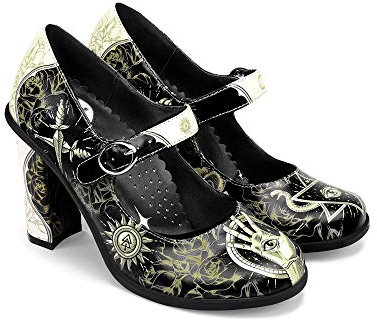 Hot Chocolate Design Chocolaticas High Heels Esoteric Women's Mary Jane Pump Multicoloured HCD 37