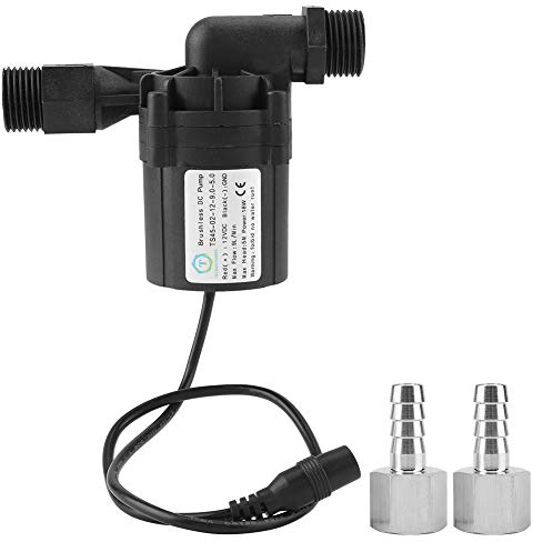 Zerodis Birra Pompa di Birra DC 12V 18W Homebrew Pump Circulation Pompe per Birra per Case(with Connector)