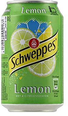 Schweppes Lemon 33cl (lot de 3 packs de 24 soit 72 canettes)
