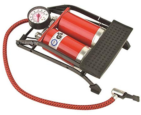 Tri Products Doppelzylinder Fußpumpe Hochdruck