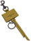 Liebeskind Berlin Georgia Keyring, onesize (HxBxT 22.0 cm x 5.5 cm x 0.0cm), Dark Dijon - 1588