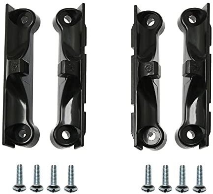 RLECS 4PCS Black CPU Fan Support Bracket Clips for AM4