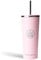 Neon Kactus - Pink Flamingo Stainless Steel Tumbler, Insulated Tumblers with Straw and Flip Lid, Double Wall Vacuum Insulated Tumbler Cup for Hot and Cold Drinks, 24oz Capacity