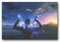 SAO Sword Art Online Anime Poster Kirito Fighting Art Poster Leinwand Gemälde Dekor Wanddruck Foto Geschenke Zuhause Modern Dekorative Poster Gerahmt/ungerahmt 40 x 60 cm