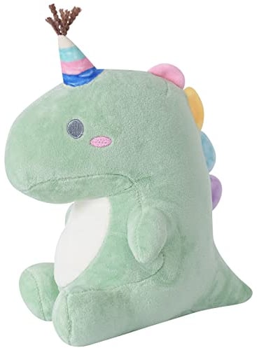 ANBOOR Dinosaurier Plüschtier 30 cm Grün Dino Kuscheltier Stofftier Groß XXL Kissen Puppe Plüschsaurier Kissen Geburtstag Weihnachten Geschenke für Erwachsene und Kinder