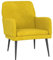 vidaXL Sessel Relaxsessel Relaxstuhl Loungesessel Polstersessel Wohnzimmersessel Lesesessel Fernsehsessel Polsterstuhl Gelb 62x79x79cm Samt