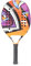 Focket Beach-Tennisschläger, Tragbar Padelschläger Kohlefaser Modisch rutschfest Schweißtransport Paddleball-Schläger Kohlefaser-Oberfläche mit Eva-Memory-Flex-Schaum