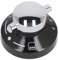 sparefixd for New World Newhome Cooker Oven Control Knob Black Silver