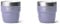 YETI Rambler 4 oz Stackable Cup, Stainless Steel, Vacuum Insulated Espresso/Coffee Cup, 2 Pack, Cosmic Lilac