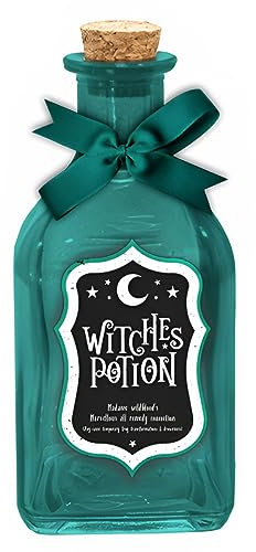 Horror-Shop Halloween Witches Potion Decorative Glass Bottle 14cm