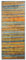 Floordirekt Teppich Läufer Flur, Küche & Wohnraum Küchenläufer - Rutschfester Moderner Kurzflor Flurteppich Brücke für Wohnzimmer & Schlafzimmer Meterware nach Maß, Orange-Grau, 80 x 100 cm (Calama)