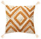 YULUOSHA Dekorative Boho Kissenbezug,Boho Kissen Beige Deko Baumwolle Dekokissen Marokko getuftete Kissenhülle Kissenbezüge Quaste für Sofa Schlafzimmer Wohnzimmer Dekor (45 x 45 cm, G, 1)