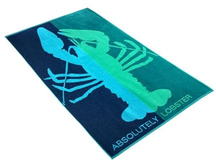 Strandtücher Absolutely Lobster schwarz - 0004