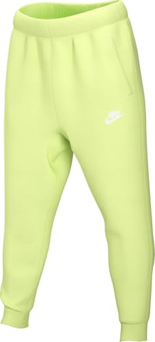 Nike Sportswear Club Fleece Joggers, Lt Lemon Twist/Lt Lemon Twist/White, BV2671-736, M