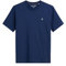 Marc O'Polo Herren T-Shirt aus Bio-Baumwolle Regular Fit, Blau (Iris Ink), L