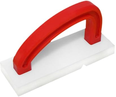 Fenteer Outil de resurfaçage Planche à découper Raboteuse avec poignée Nettoyage Efficace et Robuste Facile à Utiliser Planche à découper Grattoir Cutter pour, Rouge