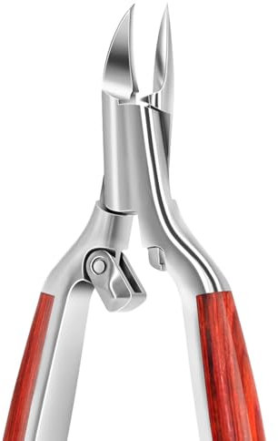 Pince Coupe Ongles Professionnel, Pinces à Ongles Incarnés de Précision Acier Inoxydable Coupe-Ongles pour Couper les Ongles Épais des Orteils, Pointu et Luxueux