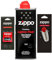 Zippo Lighter Fluid 125ml + 6 Flints + Genuine Wick - Zippo Lighter Fuel Refill Kit for Windproof Lighters & Hand Warmers - Low Odor, Fast Ignition, Easy Fill