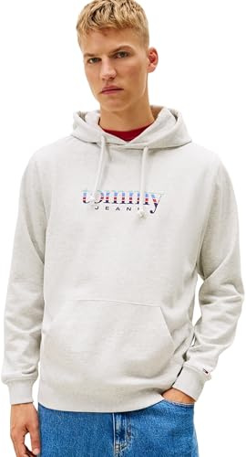 Tommy Jeans Herren TJM Reg Entry DNA Play Hood Dm0dm22642 Kapuzenpullover (1er Pack)