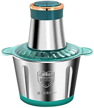 ZHCHAO 2 Speeds 220-240V 250W High Power Stainless Steel 2L 3L Capacity Electric Chopper Meat Grinder Mincer