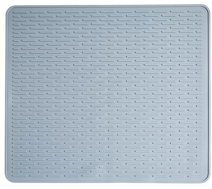 Coopers of Stortford - Silicone Hob Cover Mat - 2-in-1 Heat Resistant Flexible Mat Protects Glass Hobs and Provides Extra Counter Space - D54 x W60cm