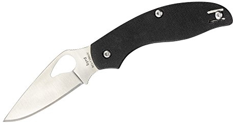 Spyderco Unisex – Erwachsene Taschenmesser Byrd Tern, schwarz, 16,3 cm