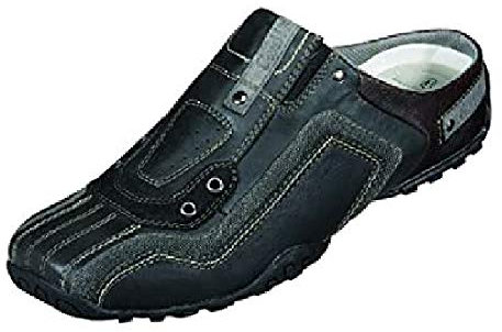 ConWay Sandalen PU/Mesh, Lederdecksohle, TR-Sohle in schwarz/Komb, Größe 41.0,