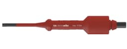 Wiha Wechselklinge electric TORX® für Drehmoment-Schraubendreher mit Pistolengriff (38932) T20 x 132 mm, 10 Nm, VDE-geprüft, stückgeprüft