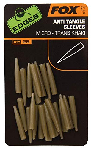 Fox Edges Anti Tangle Sleeve Trans Khaki Micro