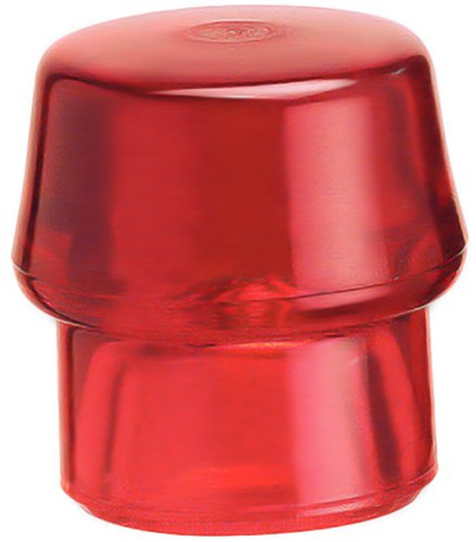 Halder 2310504 Hammereinsatz Simplex aus Hartplastik, rot, 60 mm
