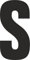 Self Adhesive Vinyl Letters/Numbers 17cm - Ideal for Signs/Wheelie Bins/Vehicles (Black S)